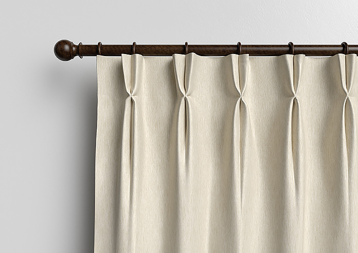 Genoa Faux Silk (Blackout), Cream Shimmer - Made to Measure Curtains - Image 11
